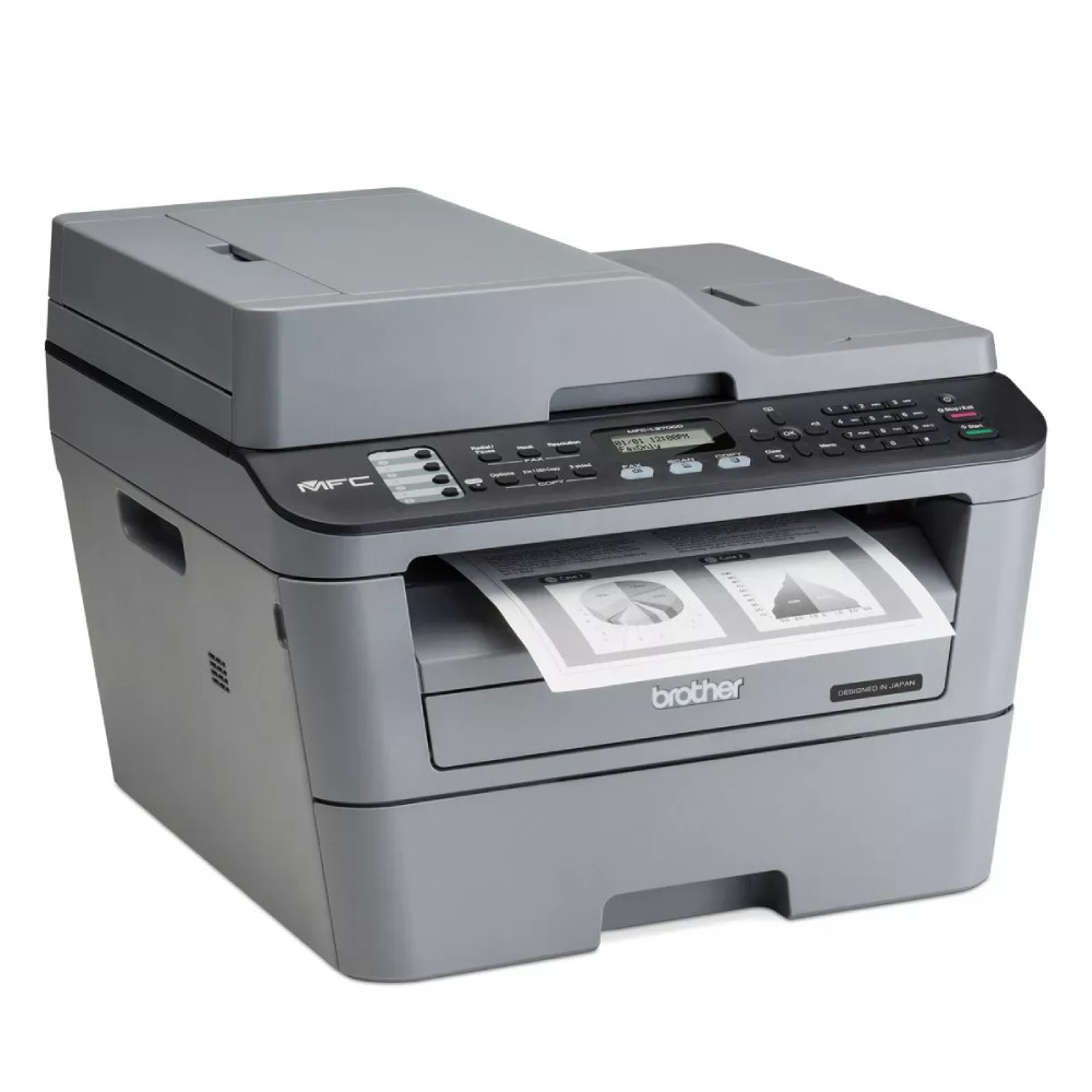 เครื่องพิมพ์มัลติฟังก์ชันเลเซอร์ขาวดำ Brother MFC L2700D Mono Laser Printer A4 ขนาด 409x398x316 5 mm 