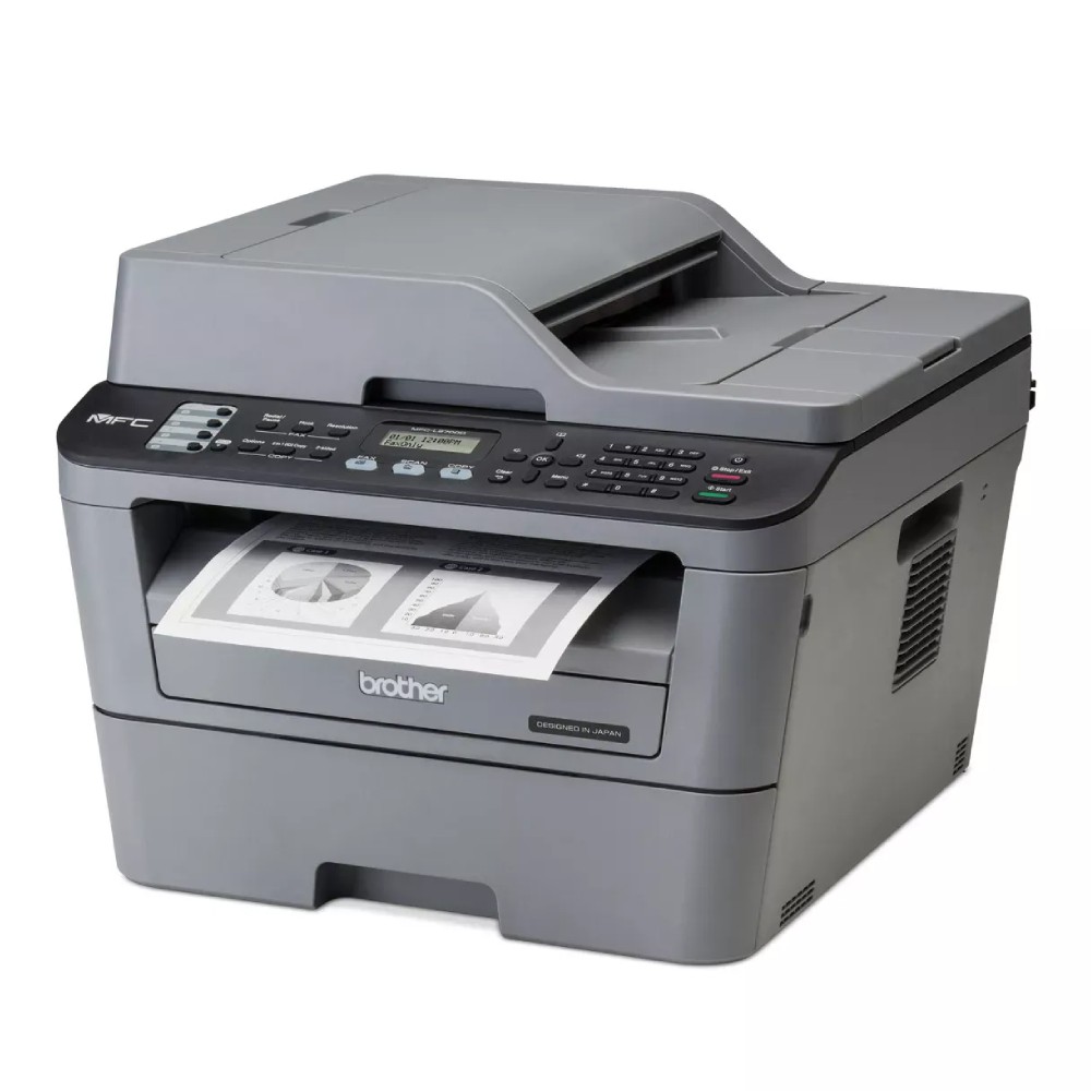 เครื่องพิมพ์มัลติฟังก์ชันเลเซอร์ขาวดำ Brother MFC L2700D Mono Laser Printer A4 ขนาด 409x398x316 5 mm 