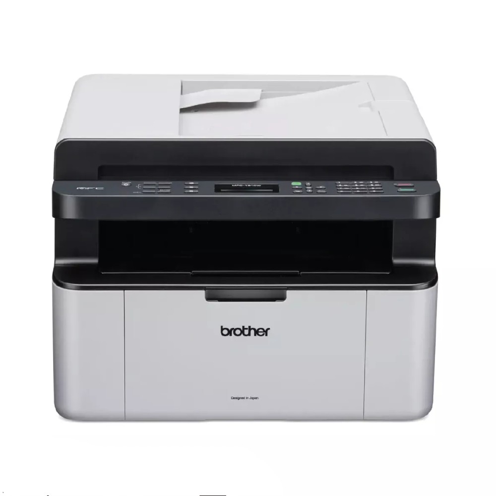 เครื่องพิมพ์มัลติฟังก์ชันเลเซอร์ขาวดำ Brother MFC 1910W mono Laser Printer A4 WiFi ขนาด 385x340x283 mm 