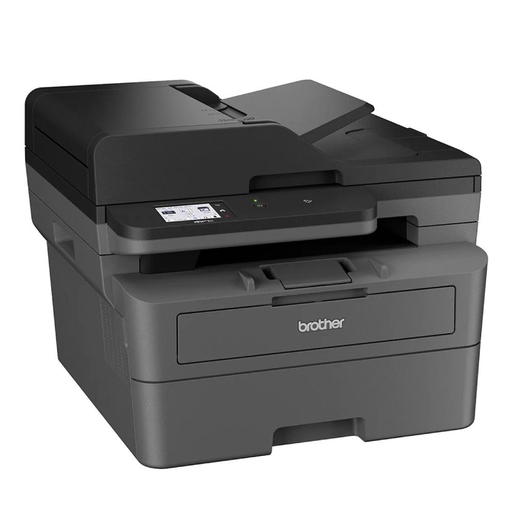 เครื่องพิมพ์มัลติฟังก์ชันเลเซอร์ขาวดำ Brother MFC L2885DW พิมพ์สองหน้าไร้สาย ขนาด 410x399x319 mm 