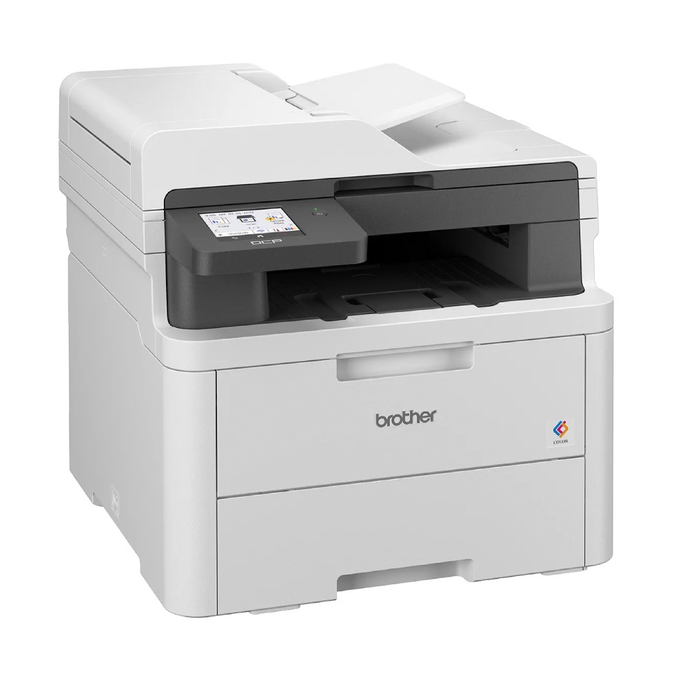 เครื่องพิมพ์มัลติฟังก์ชันเลเซอร์สี LED Brother DCP L3560CDW A4 3 in 1 ขนาด 410x444x401 mm 