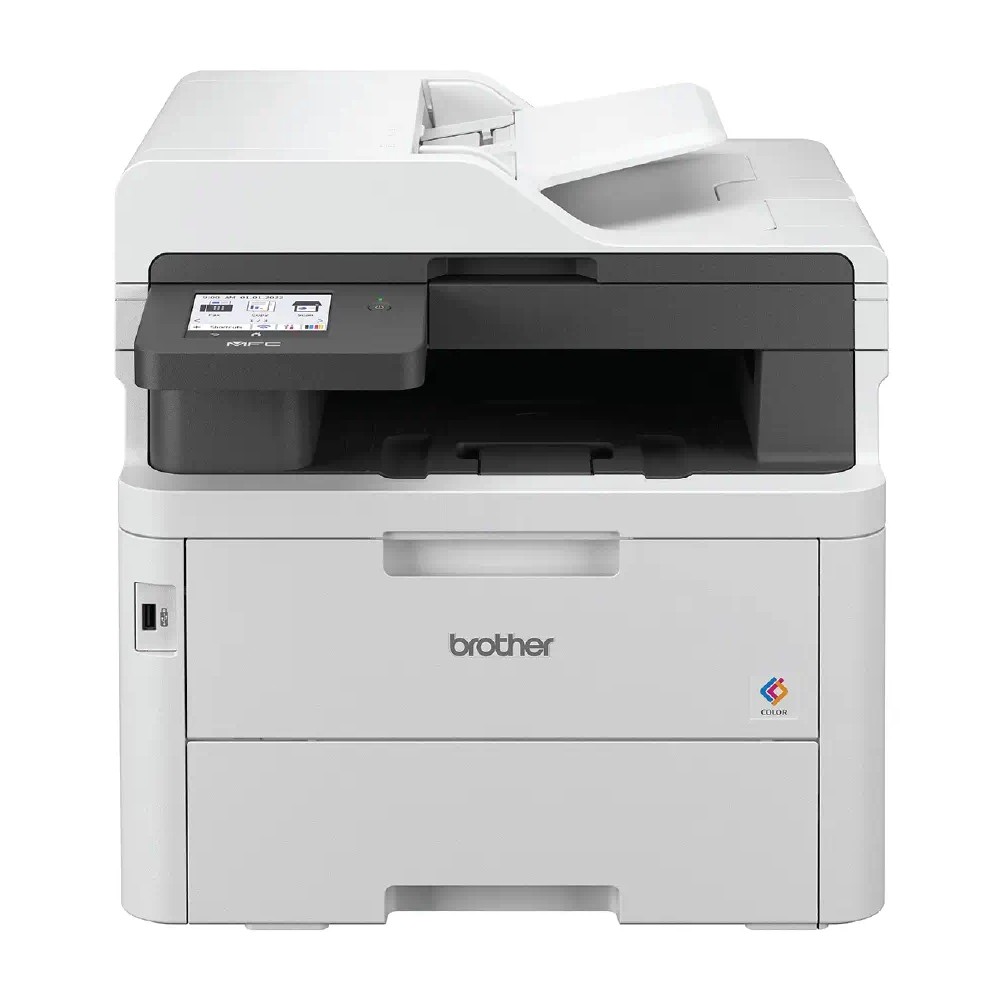 เครื่องพิมพ์มัลติฟังก์ชันเลเซอร์สี LED Brother MFC L3760CDW A4 4 in 1 ขนาด 410x444x410 mm
