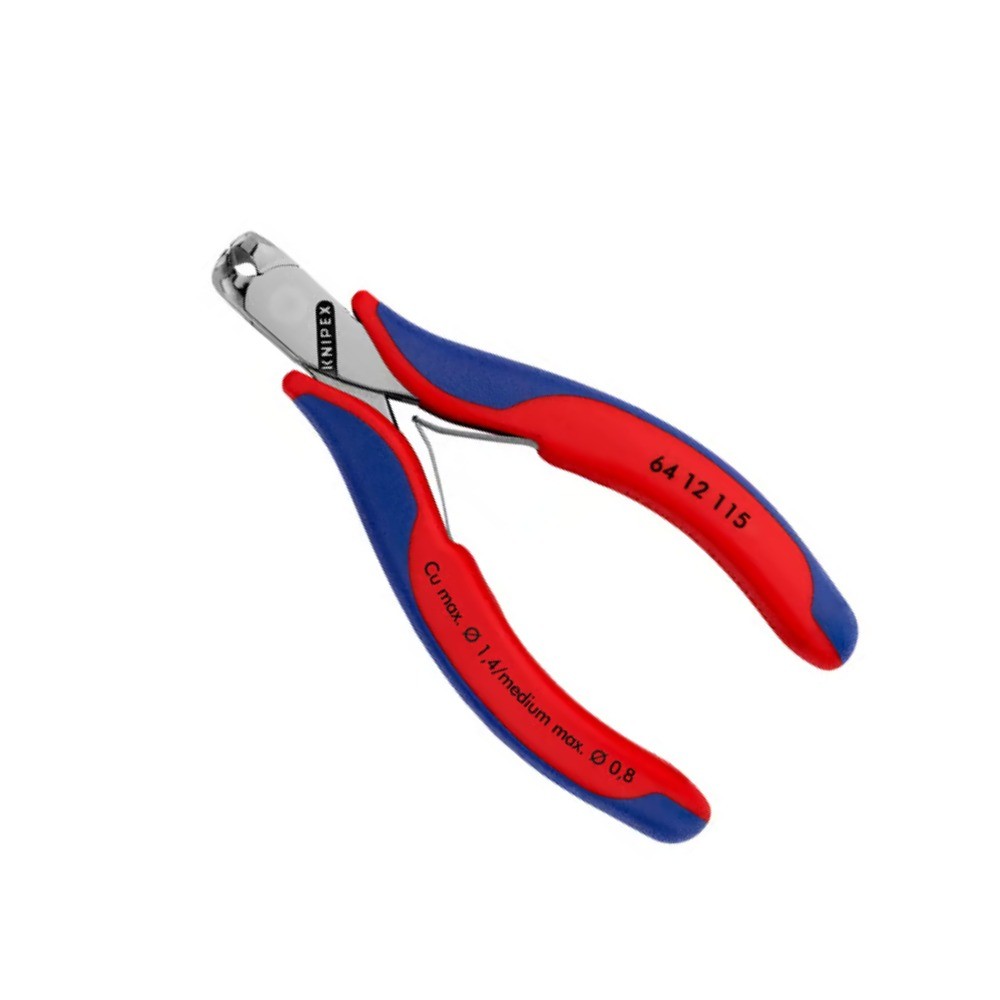 คีมตัดด้านหน้าอิเล็กทรอนิกส์ KNIPEX 64 12 115 ขนาด 115 มม 