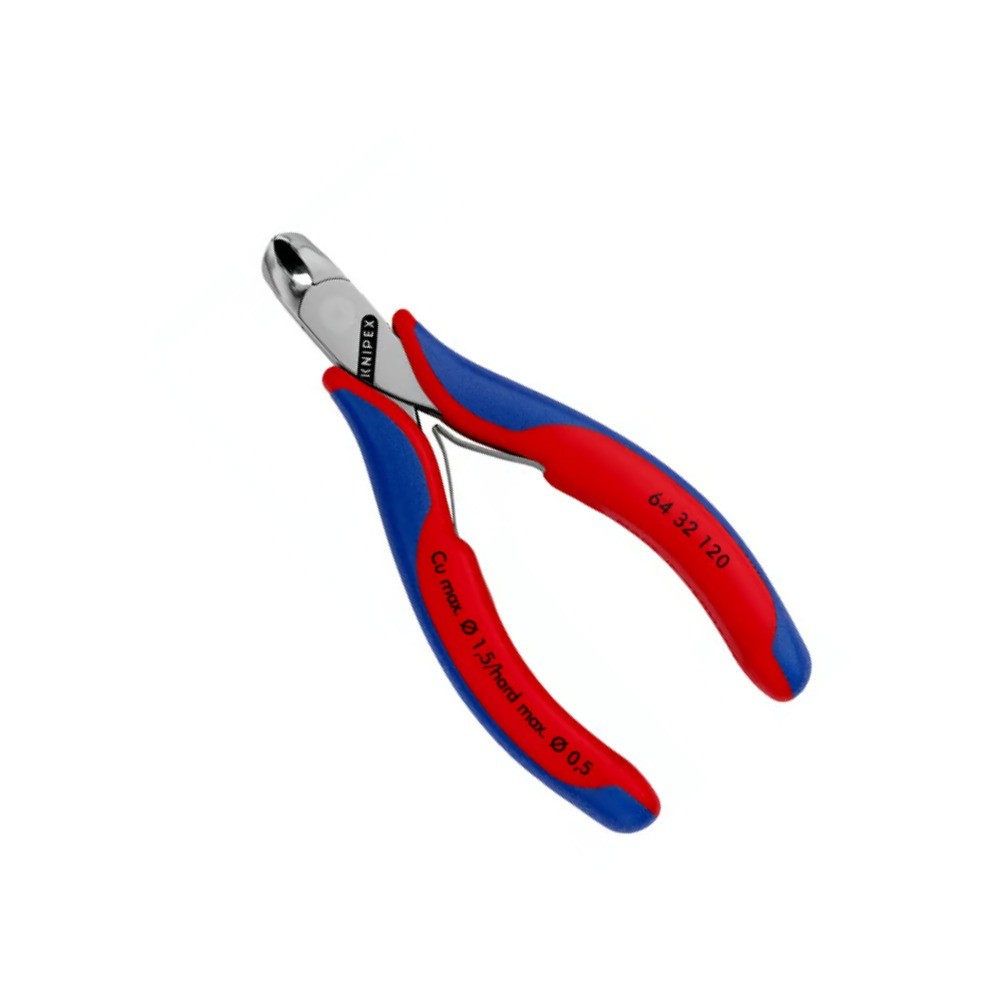 คีมตัดเฉียงอิเล็กทรอนิกส์ KNIPEX 64 32 120 ขนาด 120 มม 