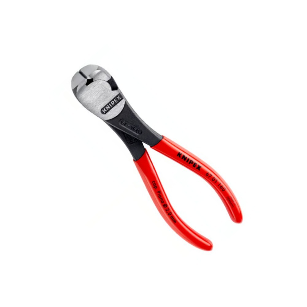 คีมตัดด้านหน้าสำหรับงานหนัก KNIPEX 67 01 160 ขนาด 160 มม 