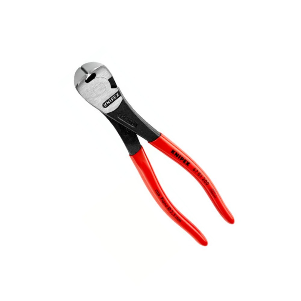 คีมตัดด้านหน้าสำหรับงานหนัก KNIPEX 67 01 200 ขนาด 200 มม 