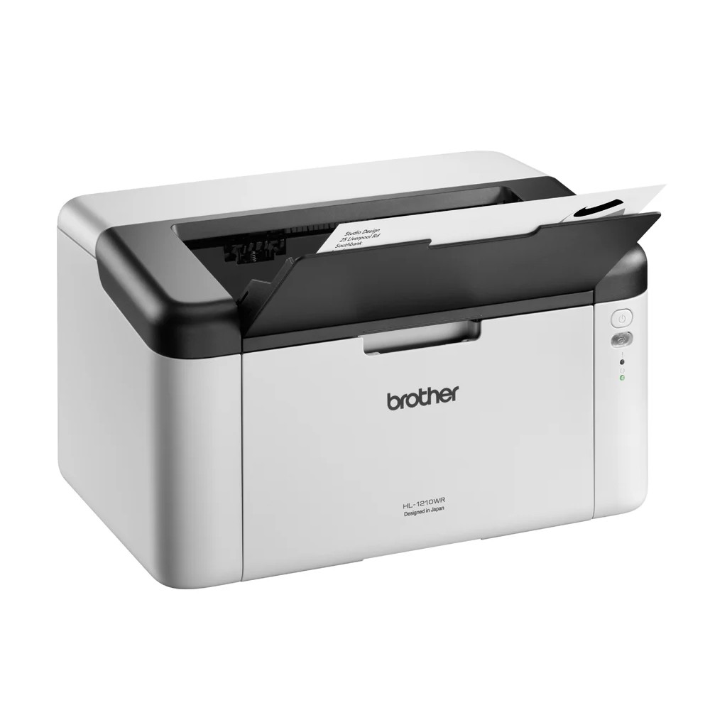 เครื่องพิมพ์เลเซอร์ขาวดำ Brother HL 1210W Mono Laser Printer A4 Wi Fi ขนาด 340x238x189 mm 