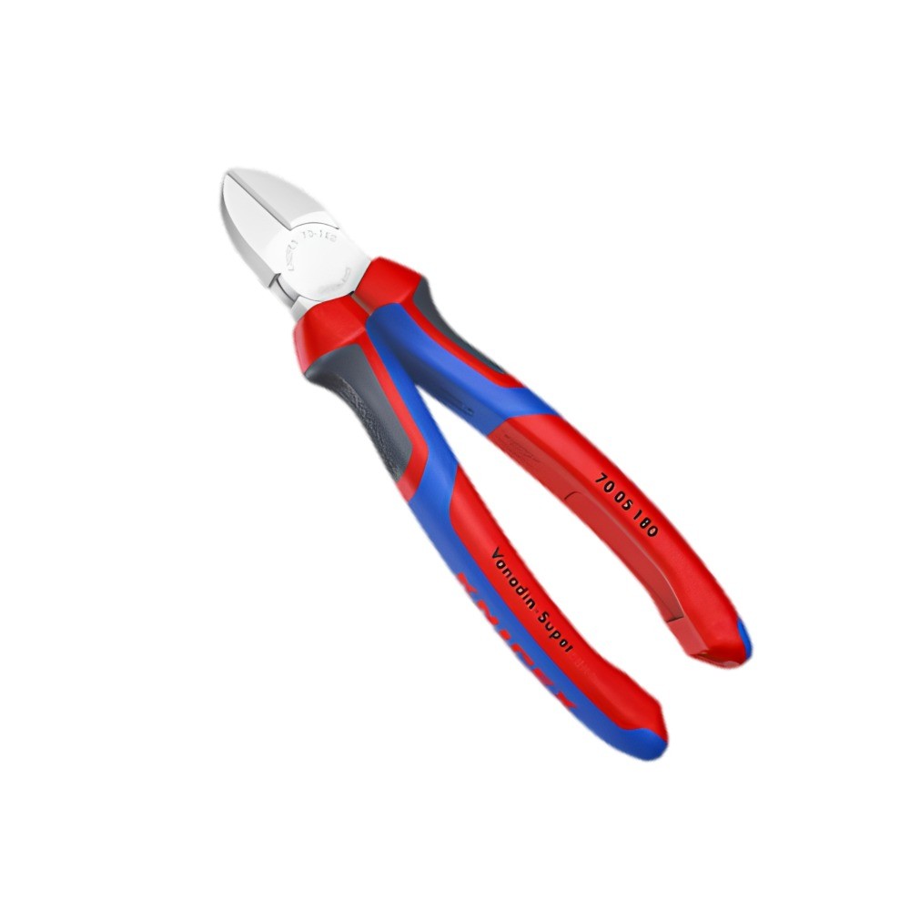 คีมตัดปากเฉียง KNIPEX 70 05 180 ขนาด 180 มม 