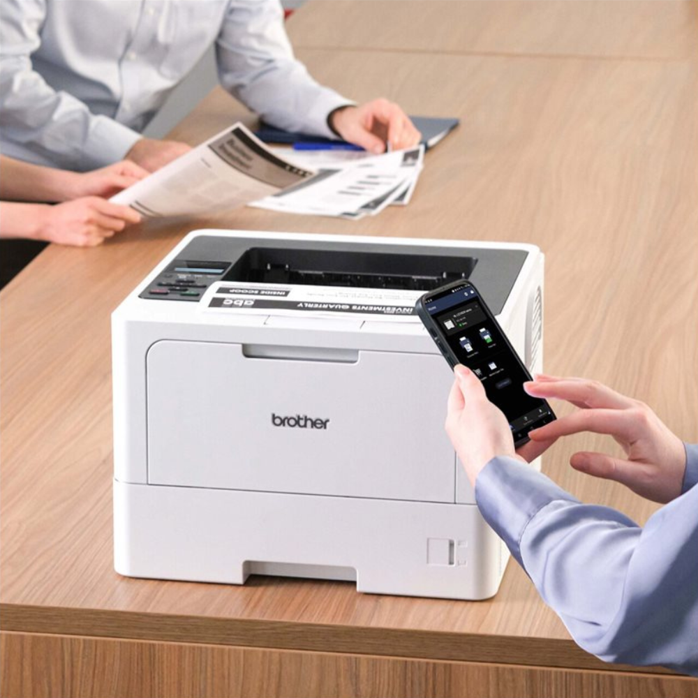 เครื่องพิมพ์เลเซอร์ขาวดำ Brother HL L6210DW Mono Laser Printer A4 WiFi ขนาด 373x388x289 mm 