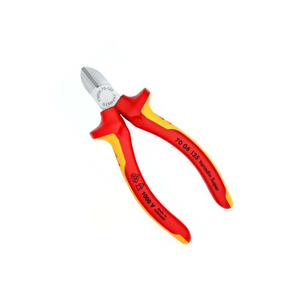คีมตัดปากเฉียง KNIPEX 70 06 125 ขนาด 125 มม 
