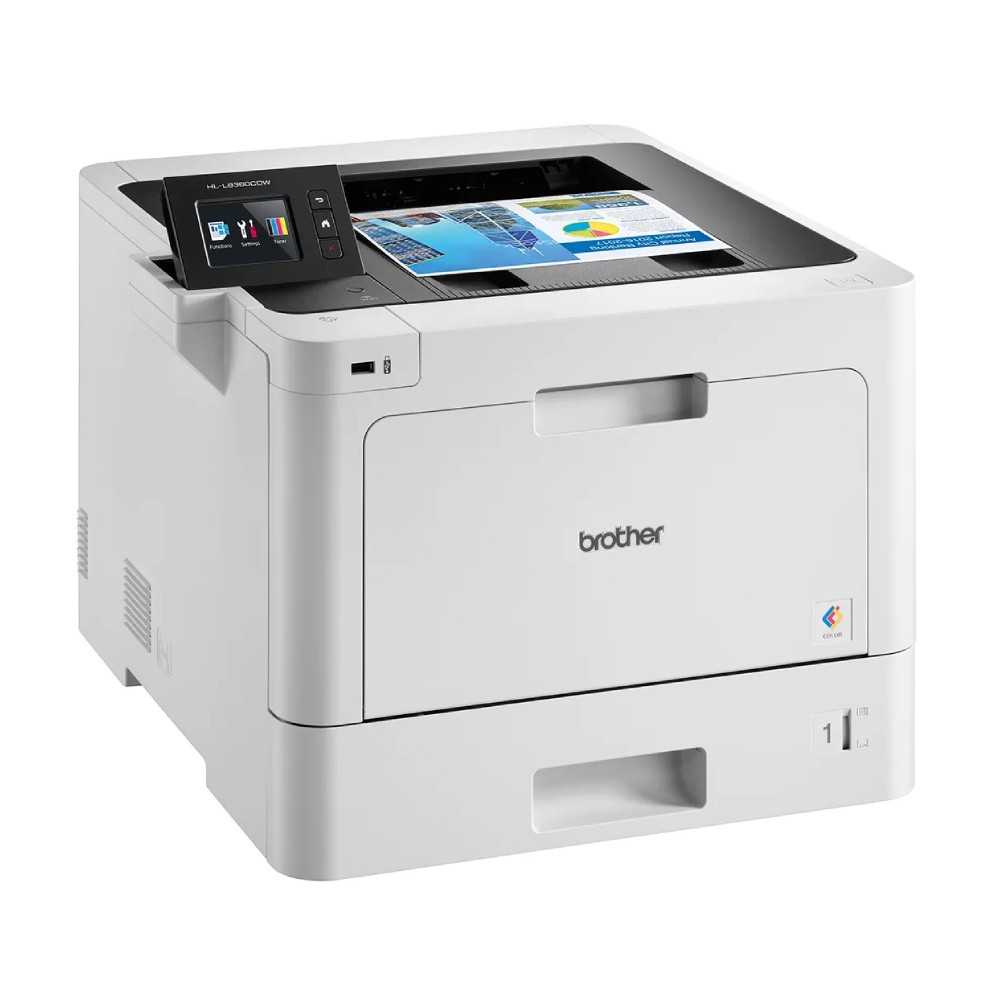 เครื่องพิมพ์เลเซอร์สี Brother HL L8360CDW Color Laser Printer A4 WiFi ขนาด 617x558x313 mm 