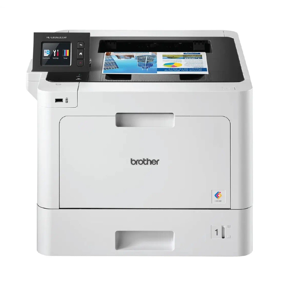 เครื่องพิมพ์เลเซอร์สี Brother HL L8360CDW Color Laser Printer A4 WiFi ขนาด 617x558x313 mm 