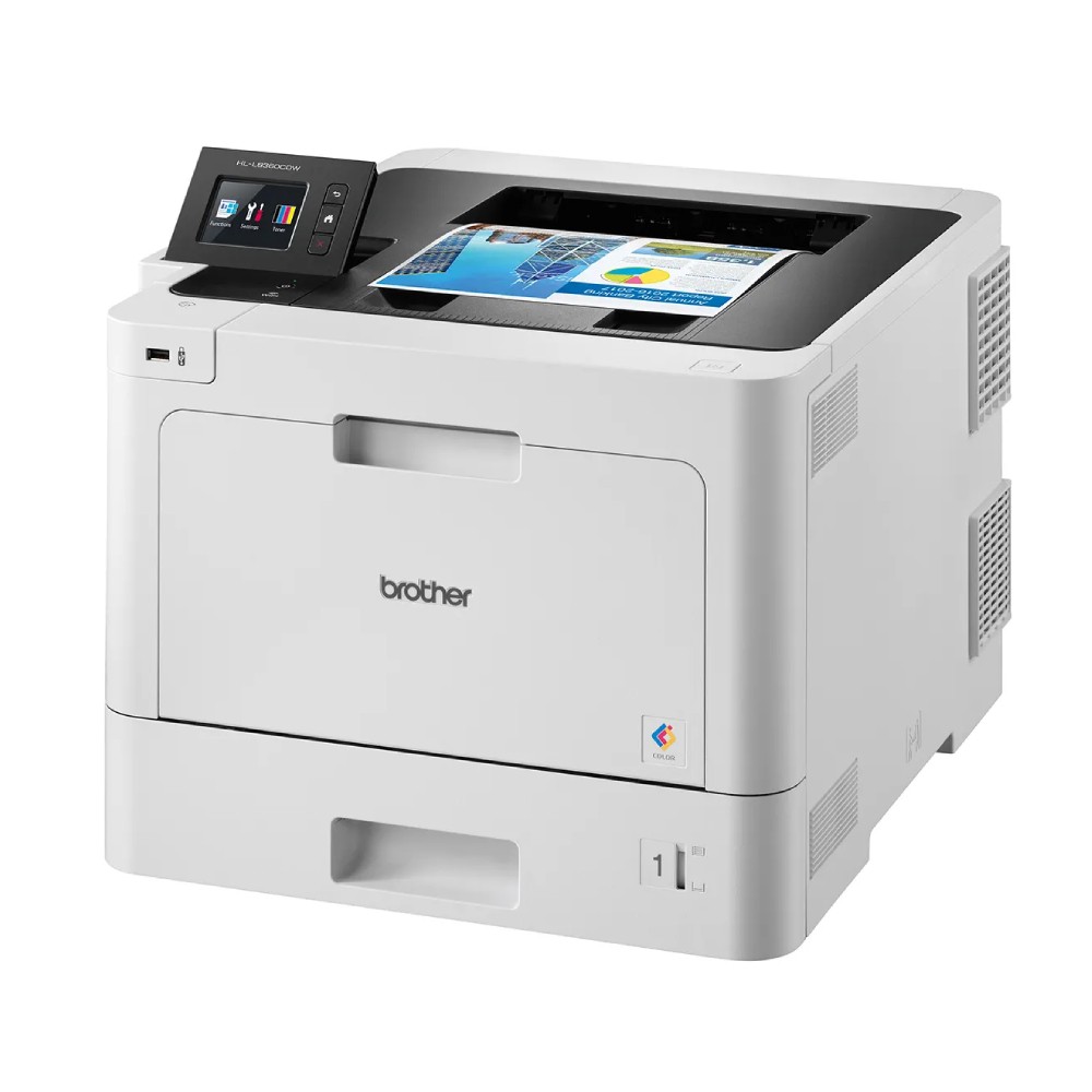 เครื่องพิมพ์เลเซอร์สี Brother HL L8360CDW Color Laser Printer A4 WiFi ขนาด 617x558x313 mm 