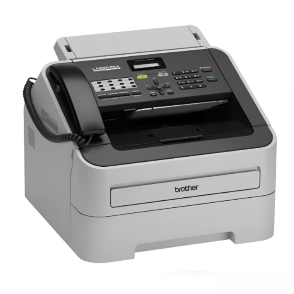 เครื่องแฟกซ์เลเซอร์ Brother FAX 2840 Fax Machine ขาวดำกระดาษ