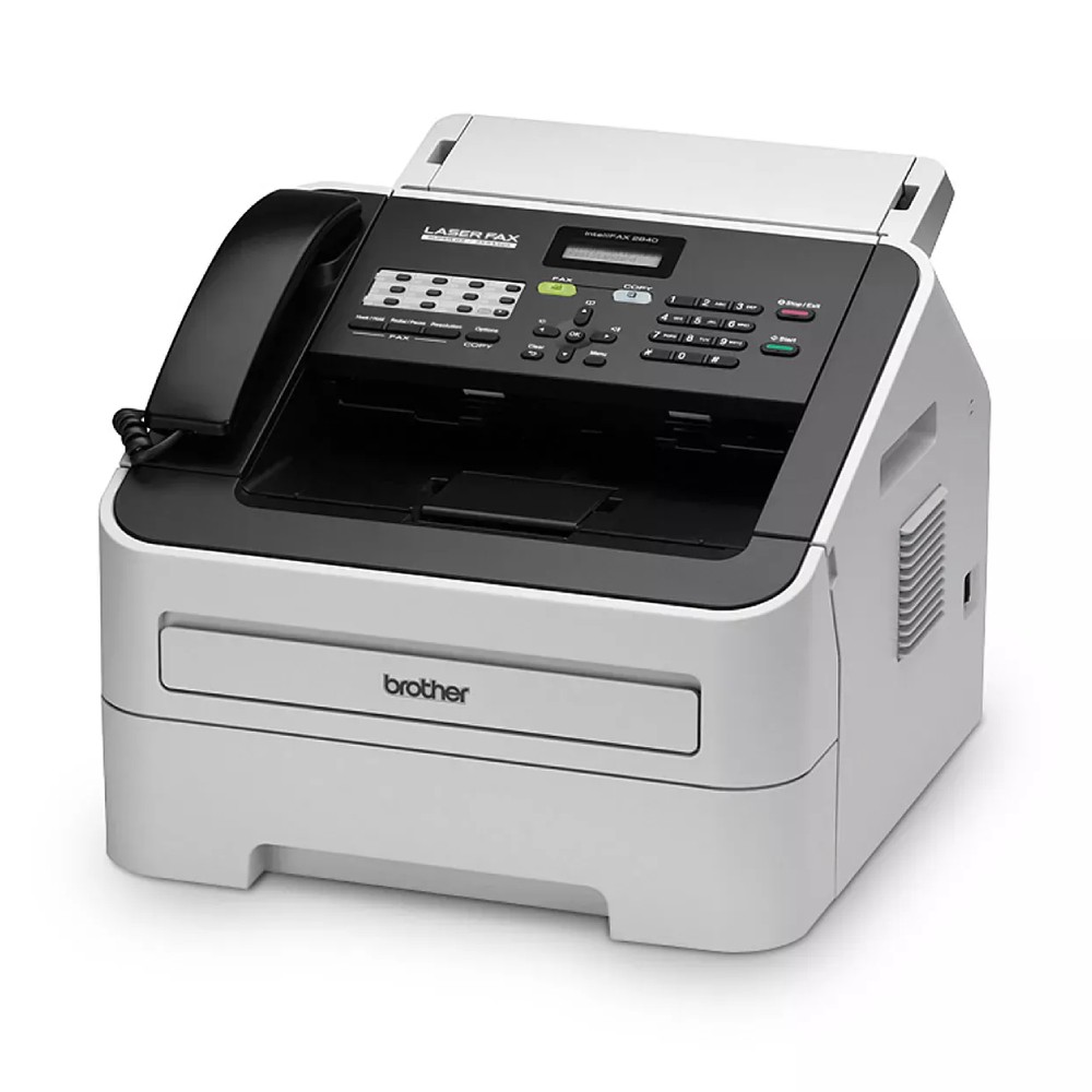 เครื่องแฟกซ์เลเซอร์ Brother FAX 2840 Fax Machine ขาวดำกระดาษ