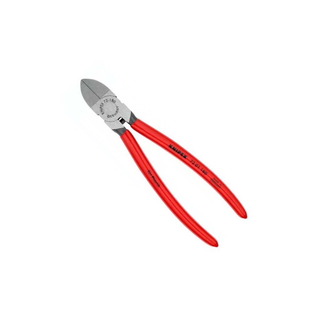 คีมตัดพลาสติก KNIPEX 72 01 180 ขนาด 180 มม 