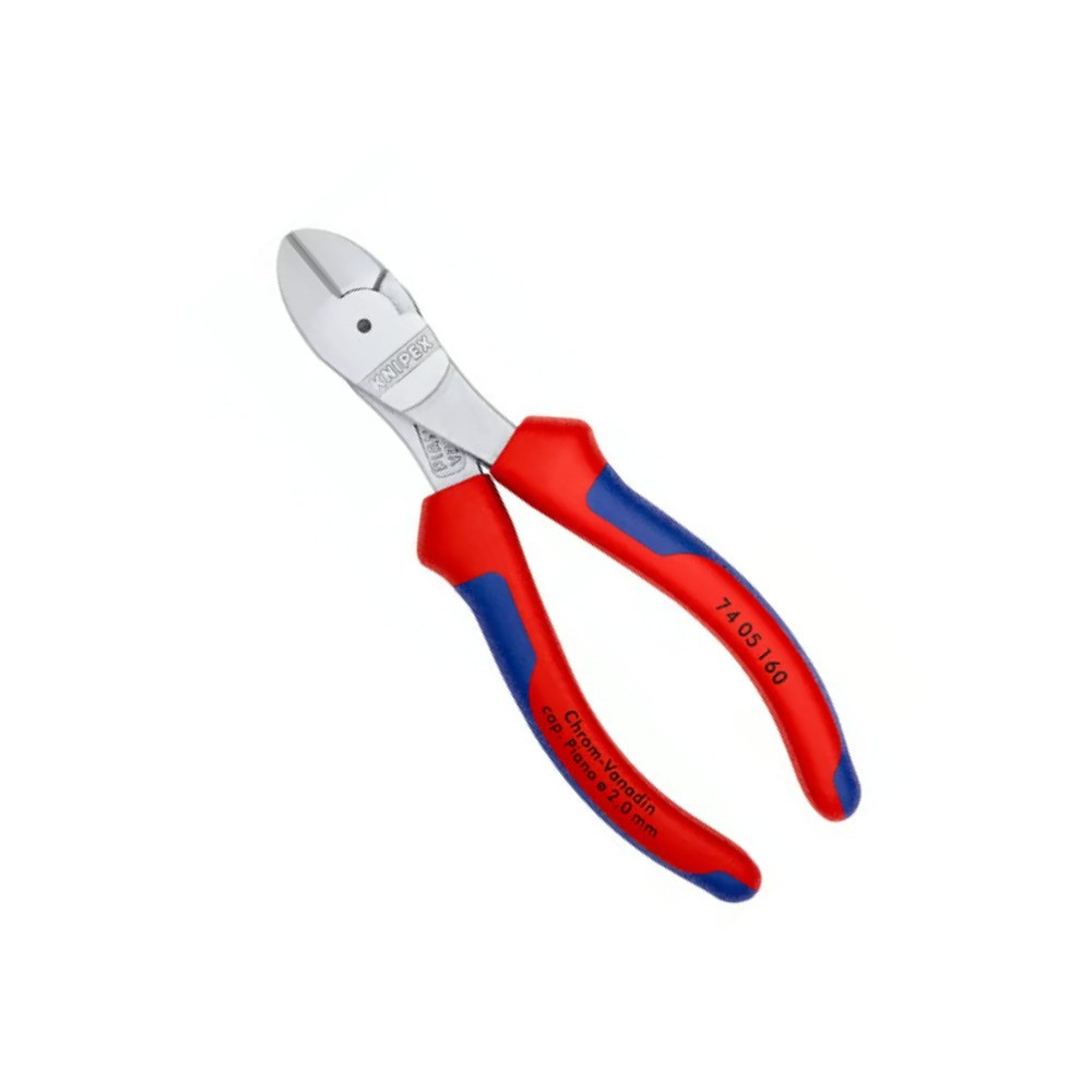 คีมตัดปากเฉียงสำหรับงานหนัก KNIPEX 74 05 160 ขนาด 160 มม 