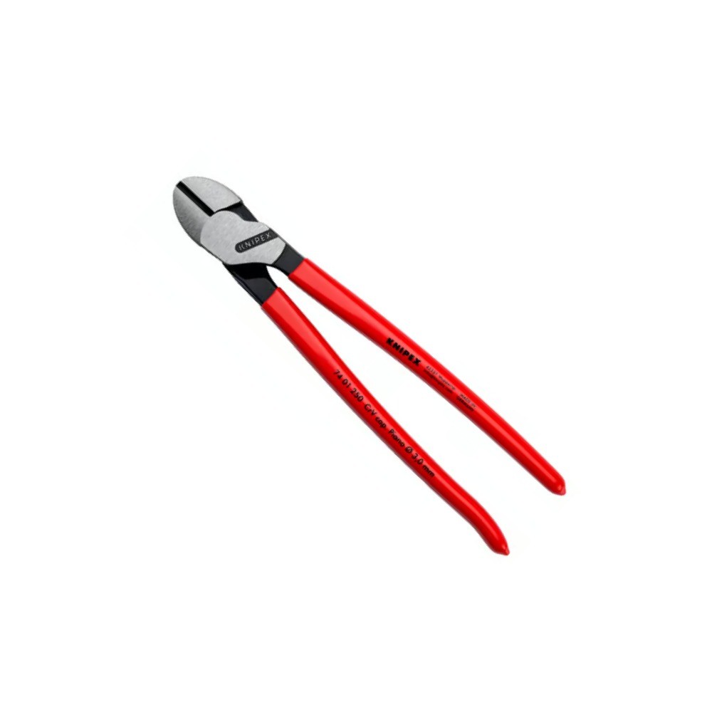 คีมตัดปากเฉียงสำหรับงานหนัก KNIPEX 74 01 250 ขนาด 250 มม 