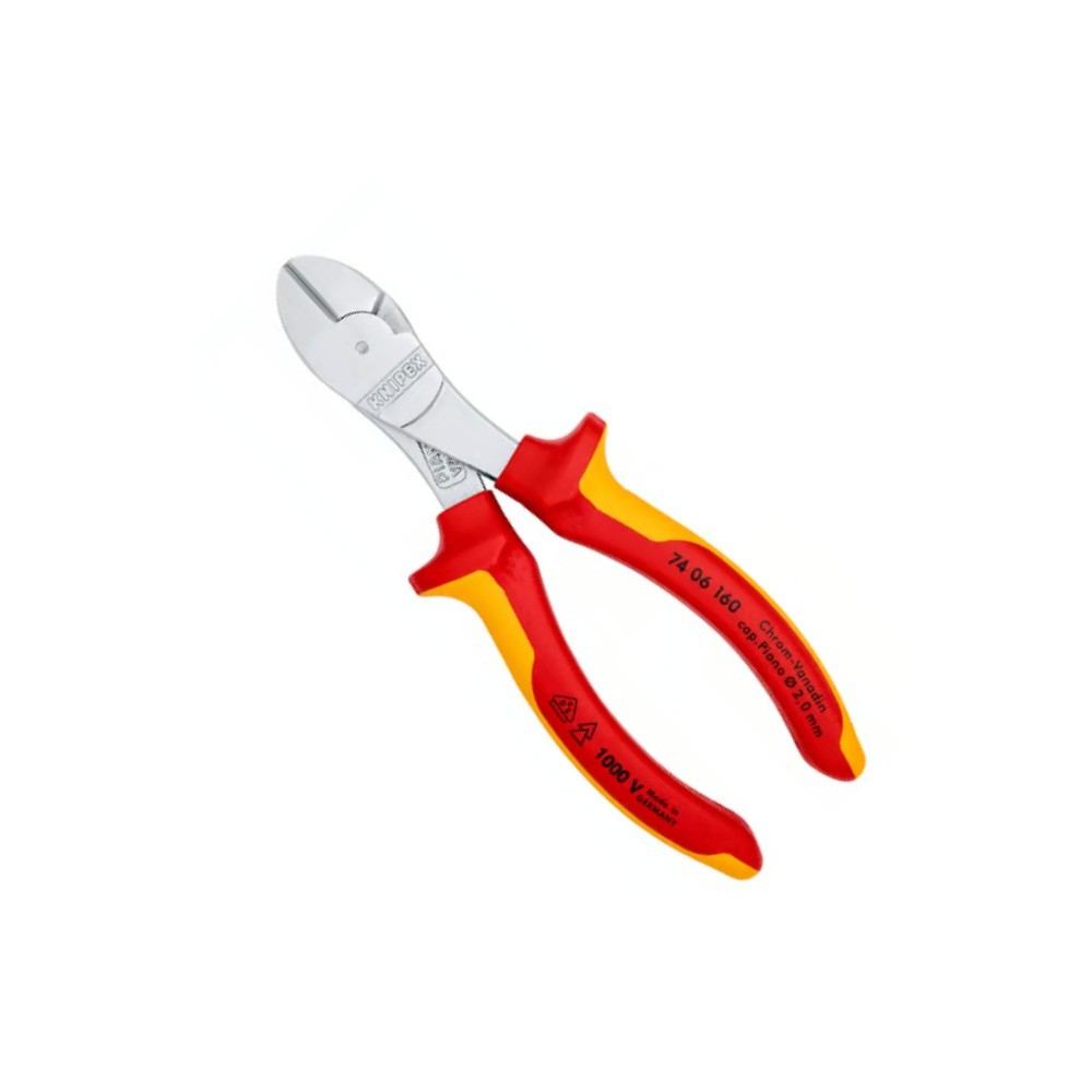 คีมตัดปากเฉียงสำหรับงานหนัก KNIPEX 74 06 160 ขนาด 160 มม 