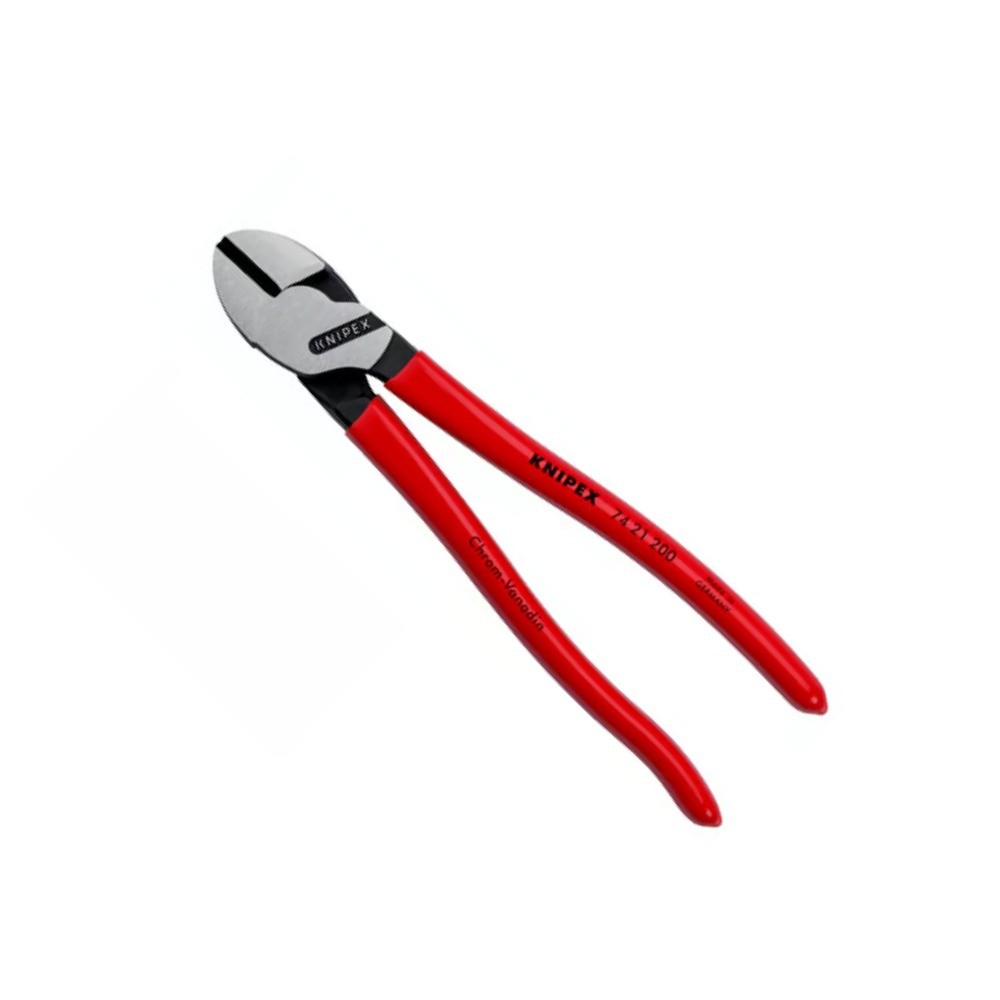 คีมตัดปากเฉียงสำหรับงานหนัก KNIPEX 74 21 200 ขนาด 200 มม 