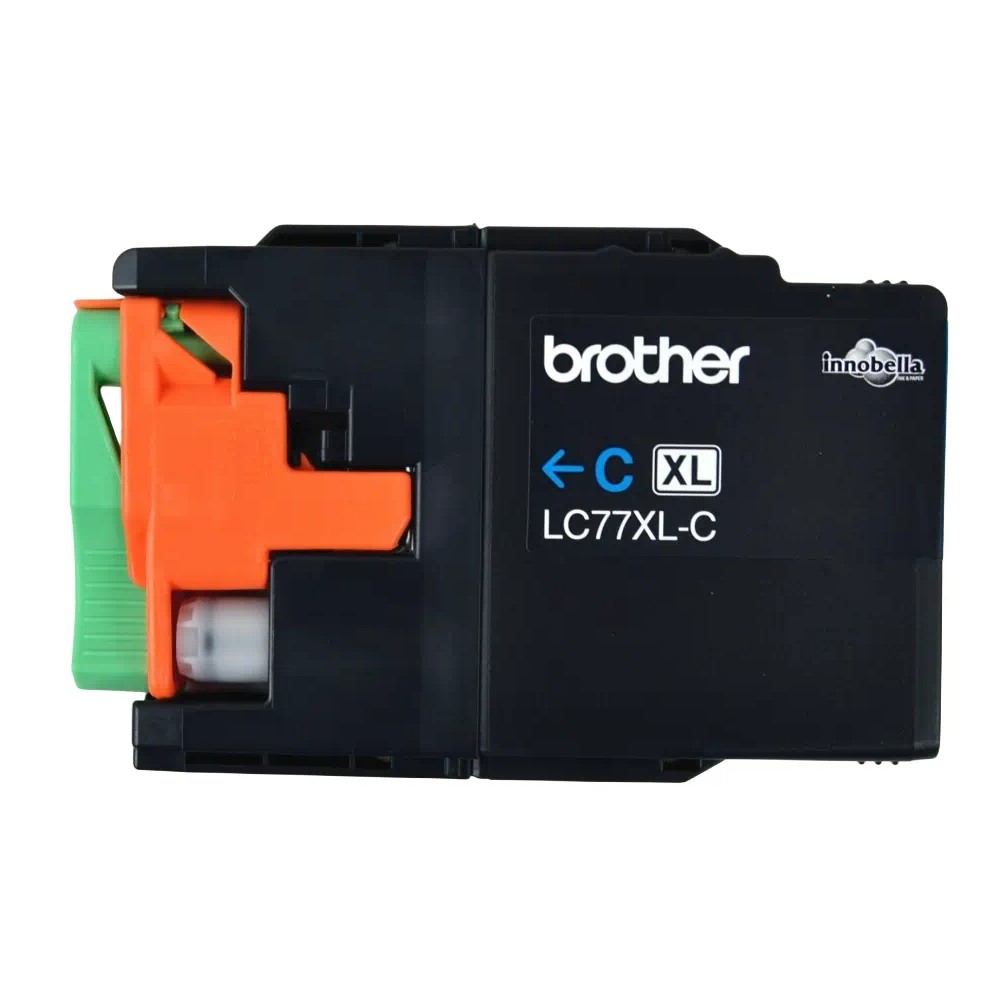 ตลับหมึก Brother LC 77XLC สำหรับเครื่องอิงค์เจ็ท MFC J สีฟ้า