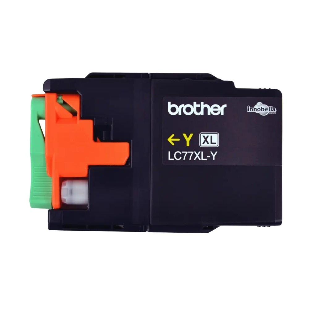 ตลับหมึก Brother LC 77XLY สำหรับเครื่องอิงค์เจ็ท MFC J สีเหลือง