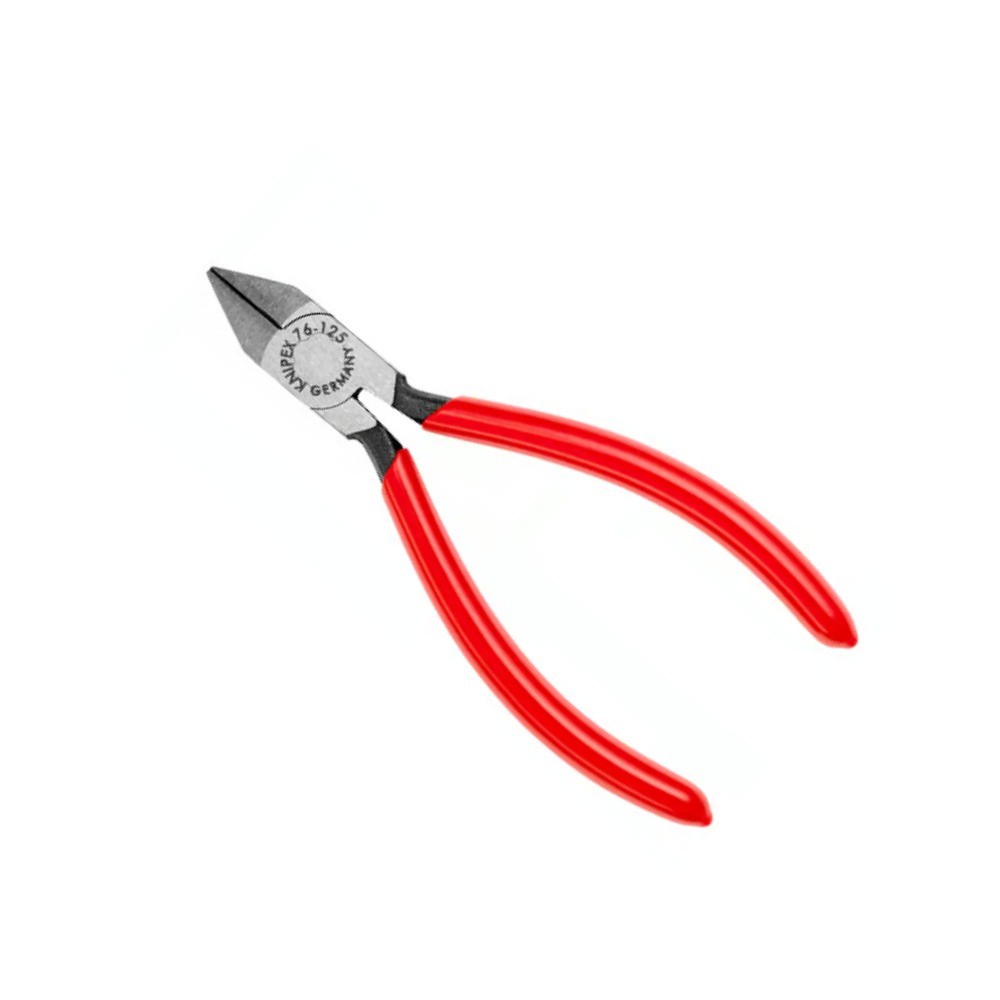 คีมตัดปากเฉียงสำหรับช่างไฟฟ้าเครื่องกล KNIPEX 76 81 125 ขนาด 125 มม 