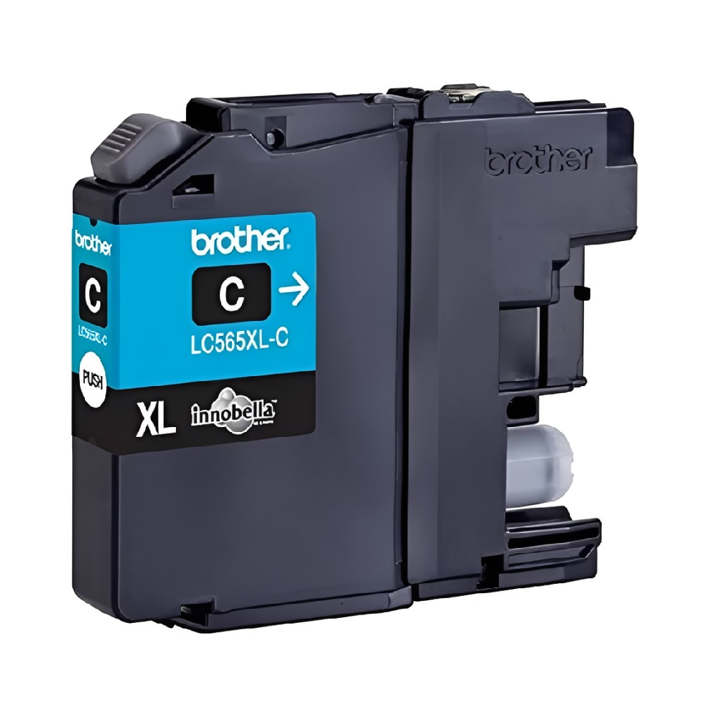 ตลับหมึก Brother LC 565XLC สำหรับเครื่องอิงค์เจ็ท MFC J สีฟ้า