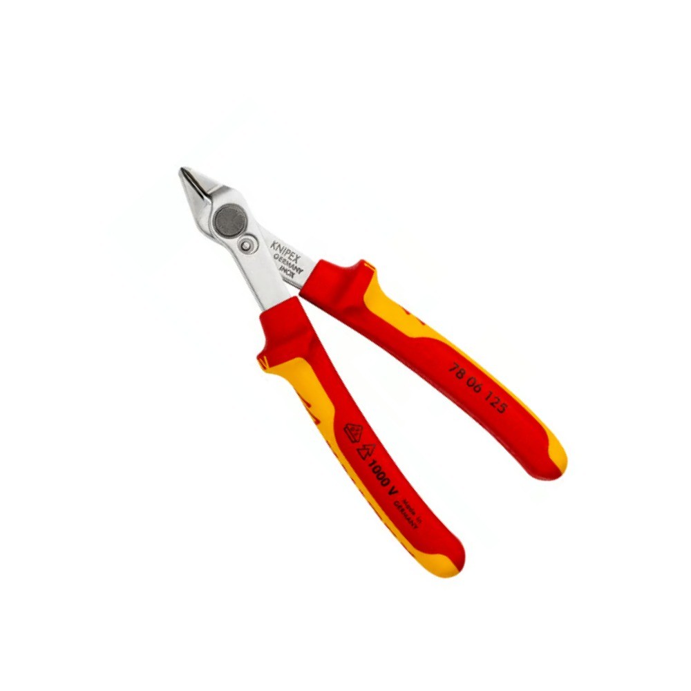 คีมตัดอิเล็กทรอนิกส์ Electronic Super Knips® VDE KNIPEX 78 06 125 ขนาด 125 มม 