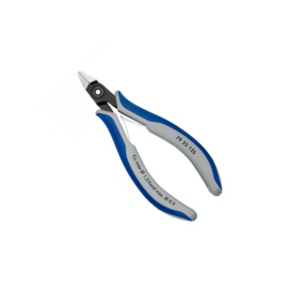 คีมตัดปากเฉียงอิเล็กทรอนิกส์แบบแม่นยำ KNIPEX 79 52 125 ขนาด 125 มม 