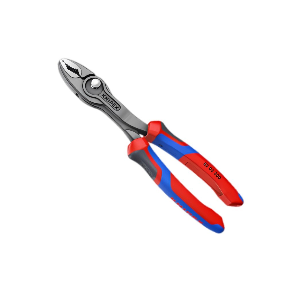 คีมจับชิ้นงานด้านหน้า TwinGrip KNIPEX 82 02 200 ขนาด 200 มม 