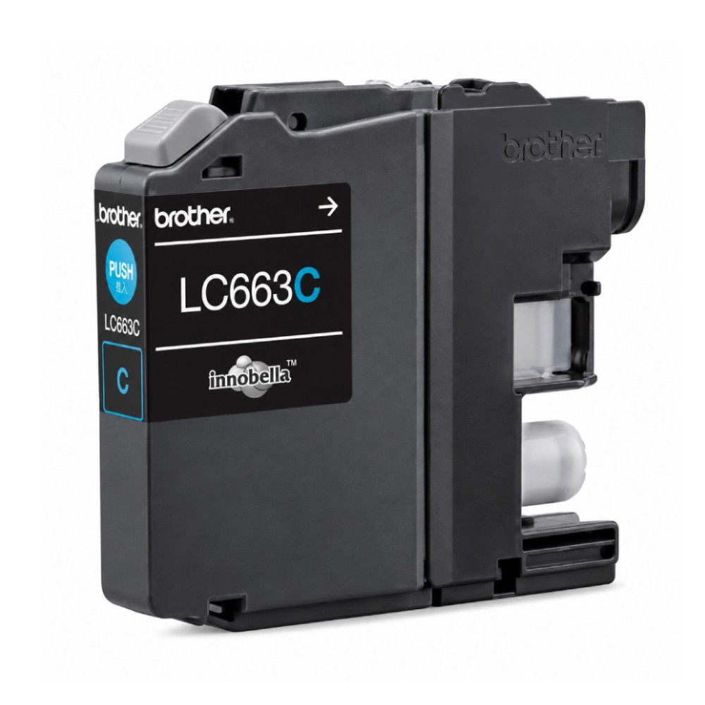 ตลับหมึก Brother LC 663C สำหรับเครื่องอิงค์เจ็ท MFC J2320  MFC J2720 สีฟ้า