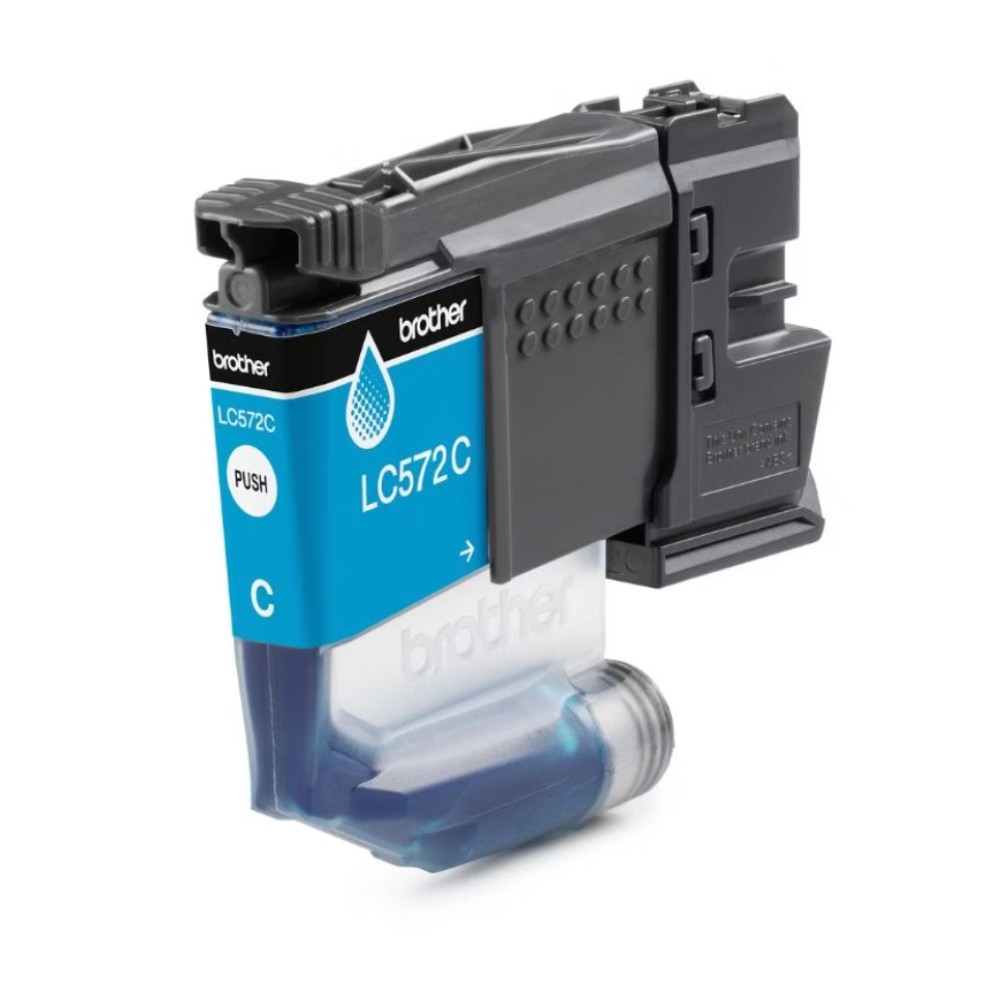ตลับหมึก Brother LC 572C สำหรับเครื่องอิงค์เจ็ท MFC J3660DW  MFC J3960DW สีฟ้า