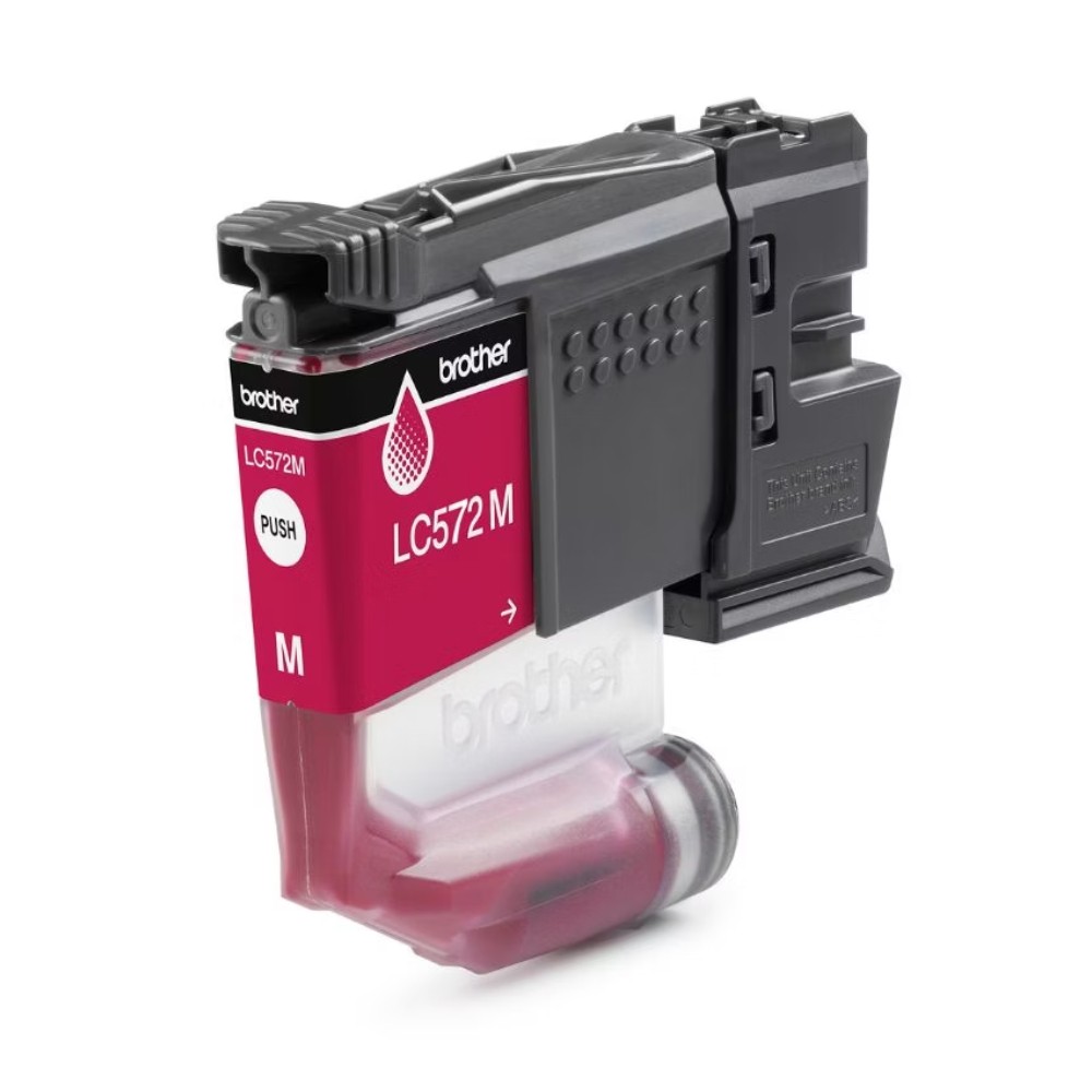 ตลับหมึก Brother LC 572M สำหรับเครื่องอิงค์เจ็ท MFC J3660DW  MFC J3960DW สีชมพู