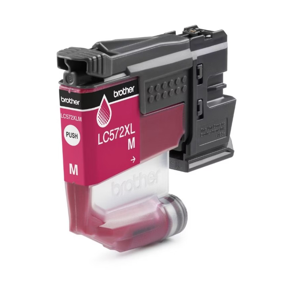 ตลับหมึก Brother LC 572XLM สำหรับเครื่องอิงค์เจ็ท MFC J3660DW  MFC J3960DW สีชมพู