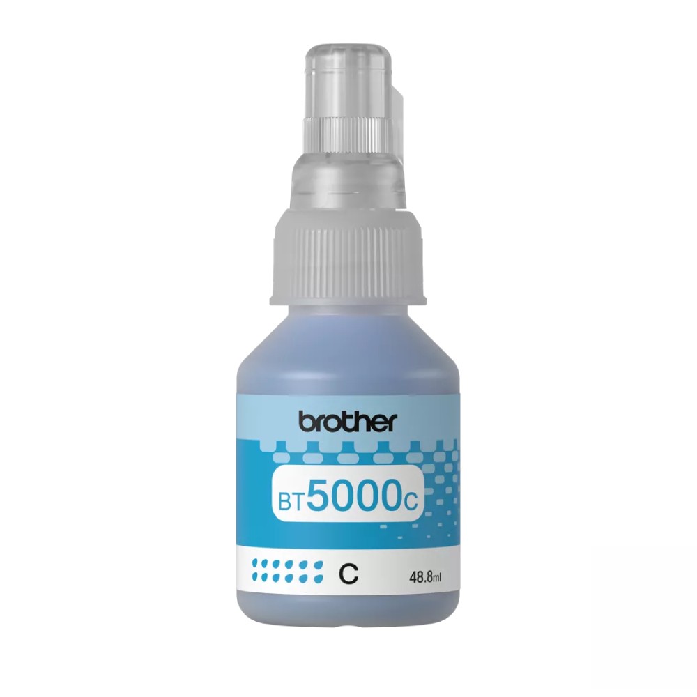 หมึกเติม Brother BT 5000C สำหรับเครื่องอิงค์เจ็ท สีฟ้า