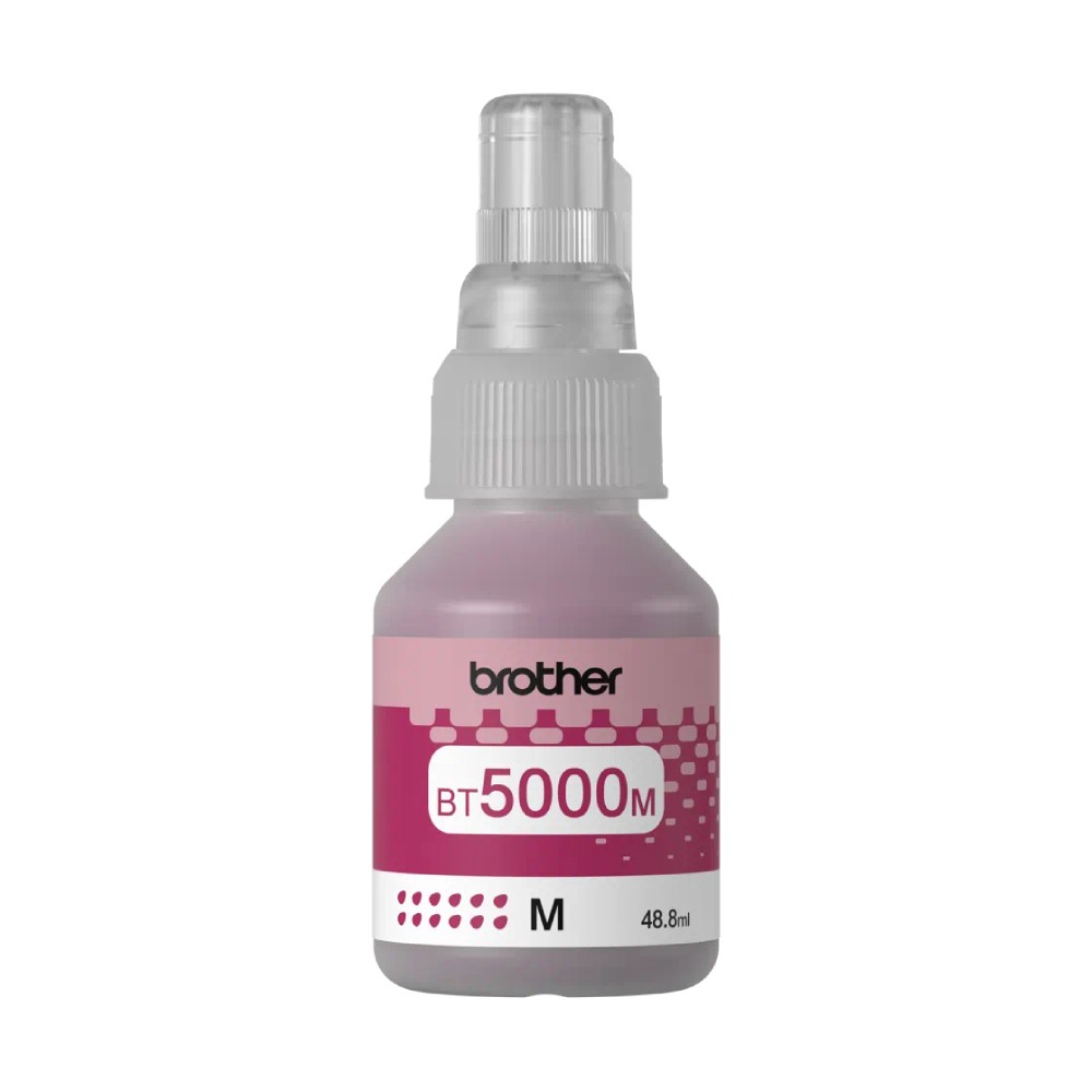 หมึกเติม Brother BT 5000M สำหรับเครื่องอิงค์เจ็ท สีชมพู