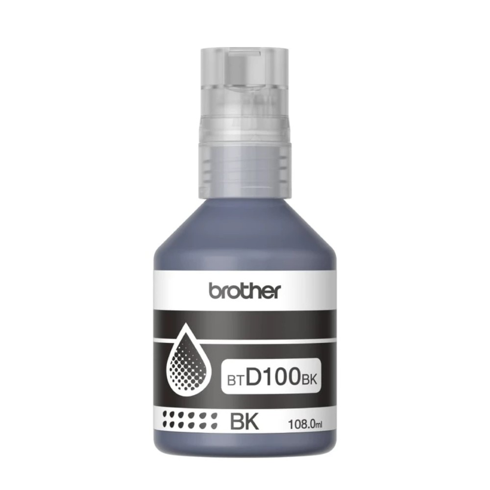หมึกเติม Brother BT D100BK สำหรับเครื่องอิงค์เจ็ท สีดำ