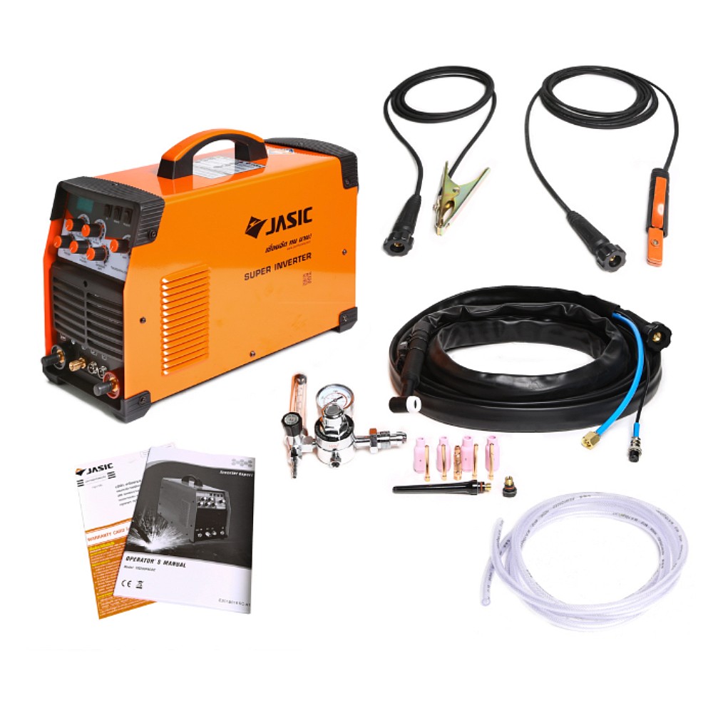 เครื่องเชื่อม TIG   MMA   TIG Pulse AC DC JASIC TIG200PACDC  E20101  แรงดันไฟ 1 เฟส  220 โวลต์