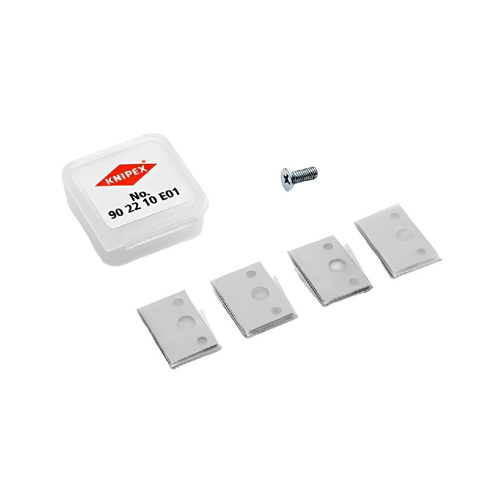 ใบมีดสำรอง KNIPEX 90 22 10 E01 สำหรับ 90 22 10 BK จำนวน 8 ชิ้น