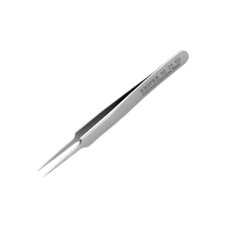 แหนบความแม่นยำสำหรับงานละเอียด KNIPEX 92 21 03 ขนาด 110 มม  สเตนเลส