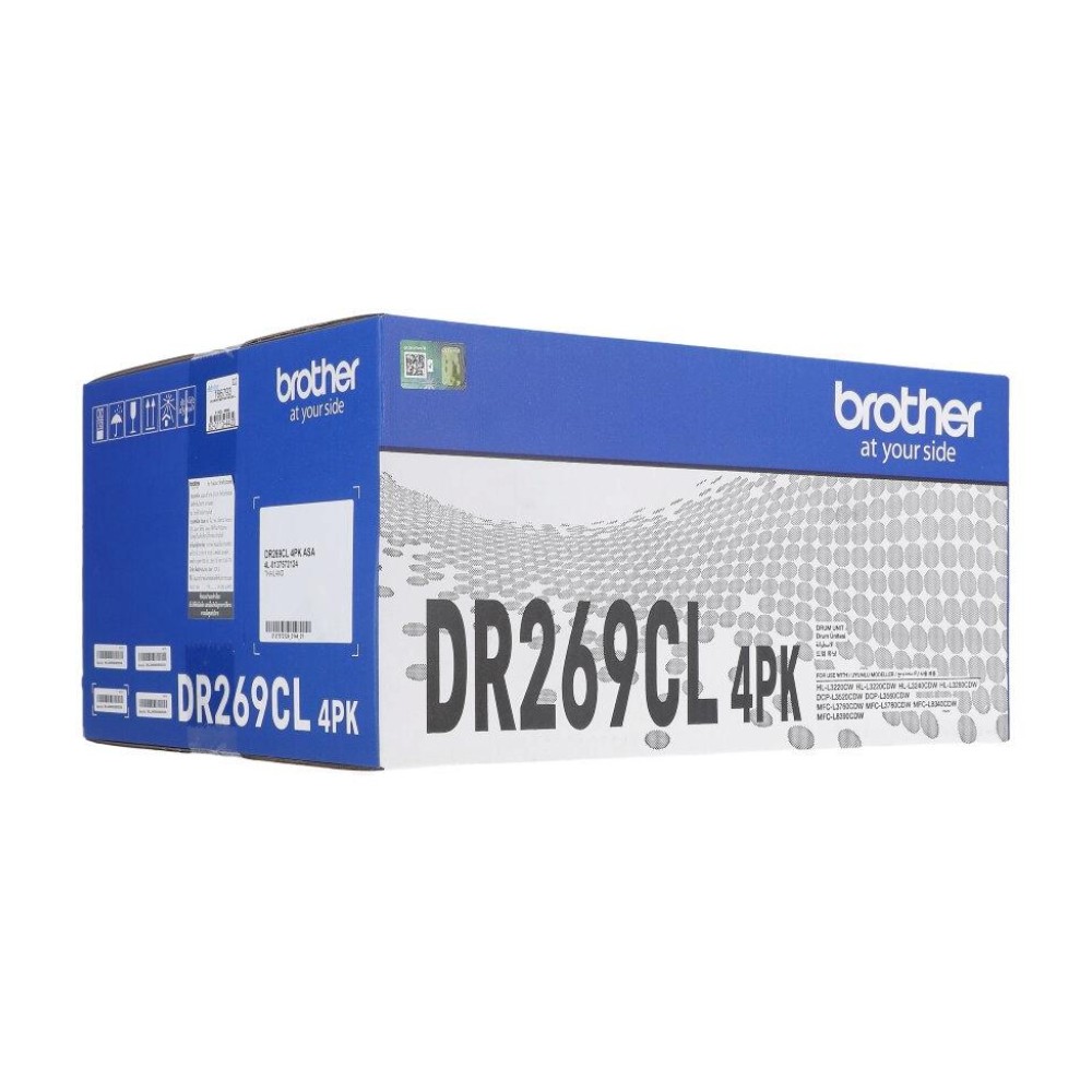 ตลับแม่พิมพ์ดรัม Brother DR 269CL4PK สำหรับเครื่องพิมพ์เลเซอร์ HL  DCP  MFC