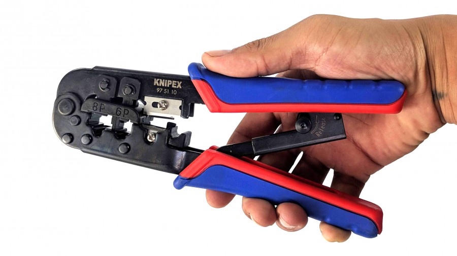 คีมย้ำสาย Knipex 97 51 10 Sb ขนาด 190 มิล (Crimping Pliers For Western  Plugs) ลดราคา | Itoolmart
