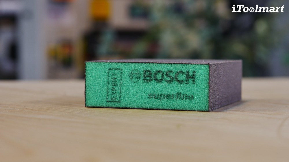กระดาษทราย ฟองน้ำ แบบ ละเอียดมาก 320-500 BOSCH (superfine)