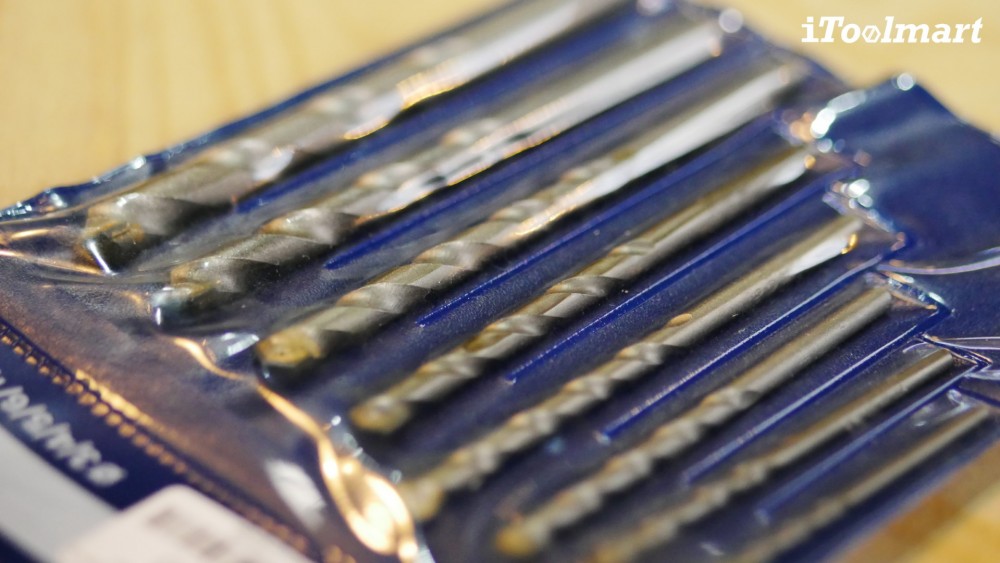 ดอกสว่านเจาะปูน BOSCH CYL-2 ขนาด 3, 4, 5, 6, 7, 8, 9, 10MM.(8ชิ้น)