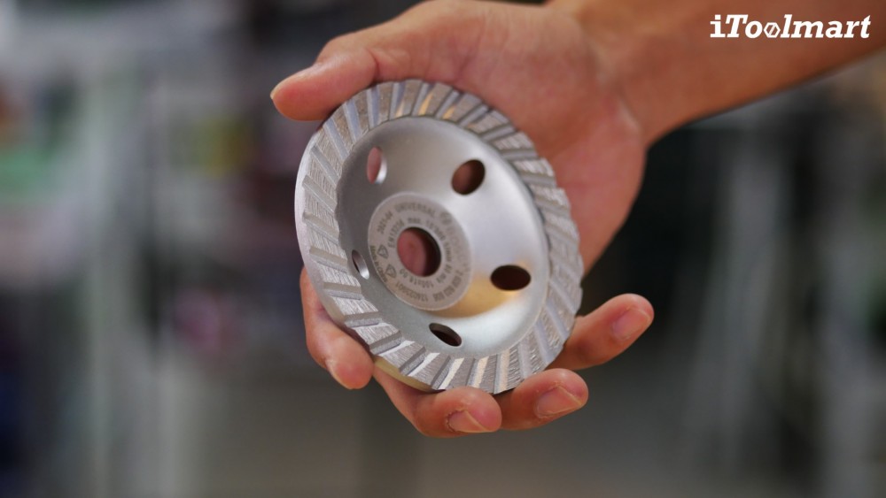 ถ้วยขัดเพชร BOSCH 2 608 603 606 ขนาด 4 นิ้ว Turbo