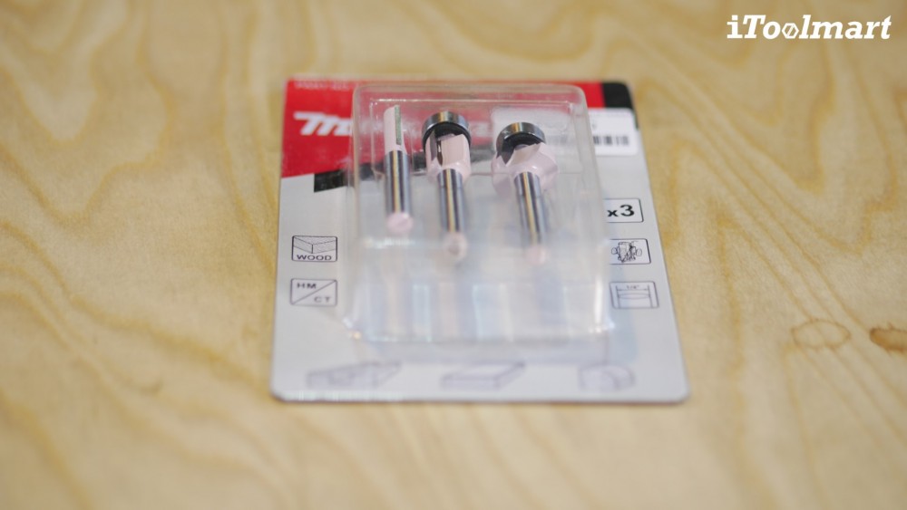 ชุดดอกเราเตอร์ MAKITA D-53344 ขนาดแกน 1/4 นิ้ว