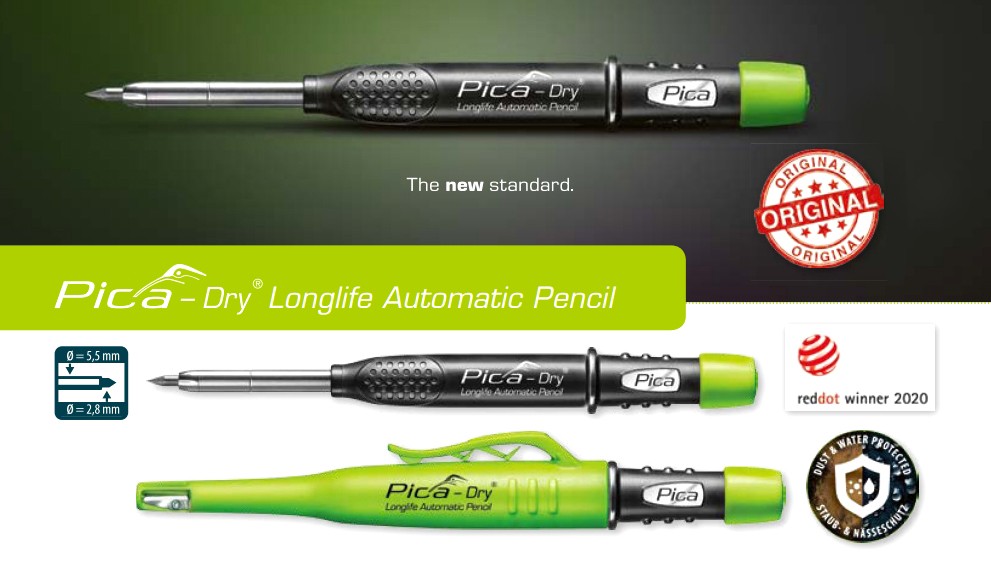 ดินสอช่าง PICA DRY 3030/SB Longlife Automatic Pencil