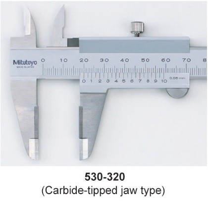เวอร์เนียคาลิปเปอร์ หน่วยมิล MITUTOYO 530-321 ขนาด 200 mm ระยะวัด 0-200 มม.