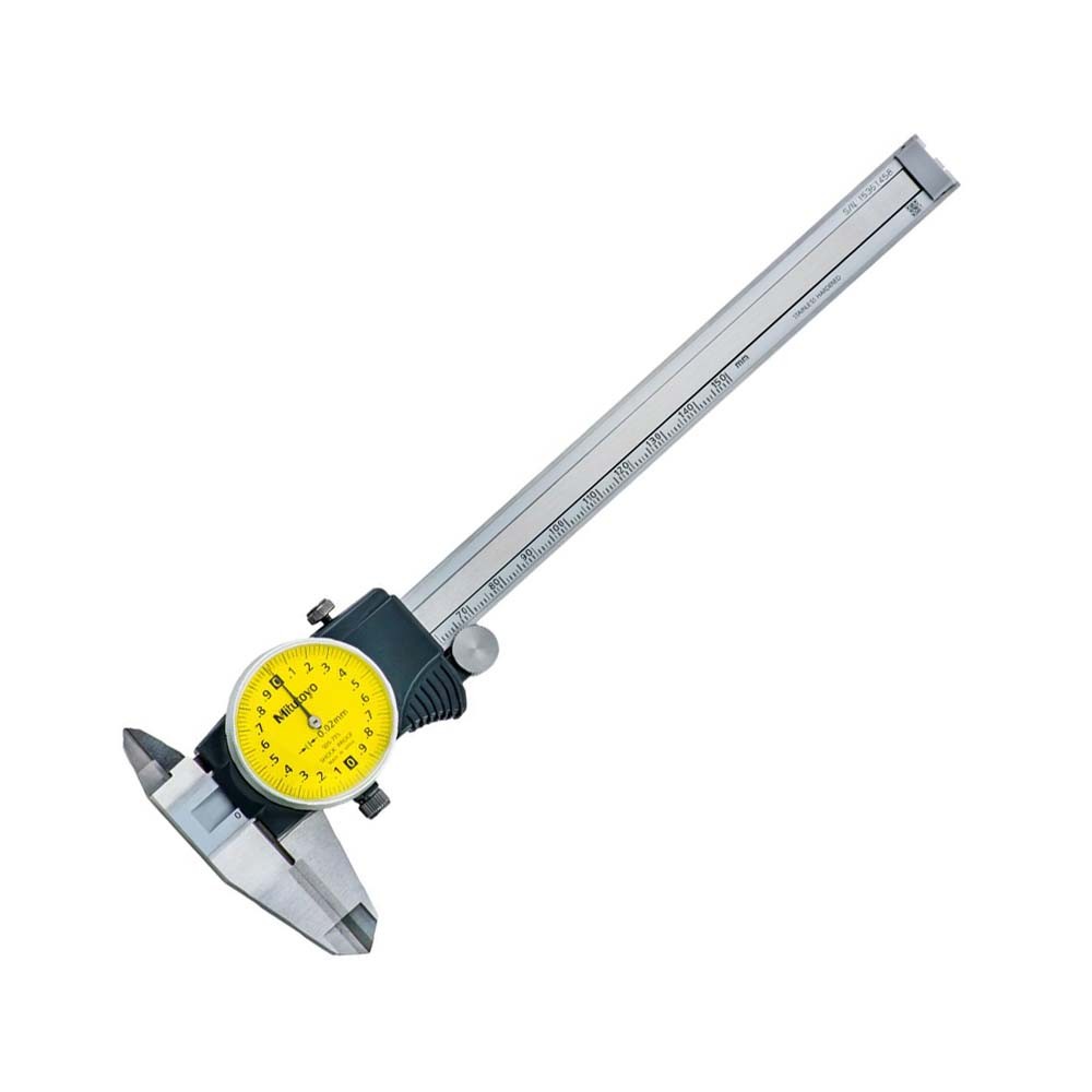 เวอร์เนียหน้าปัดนาฬิกา MITUTOYO 505-735 ขนาด 150 mm ระยะวัด 0-150 มม.